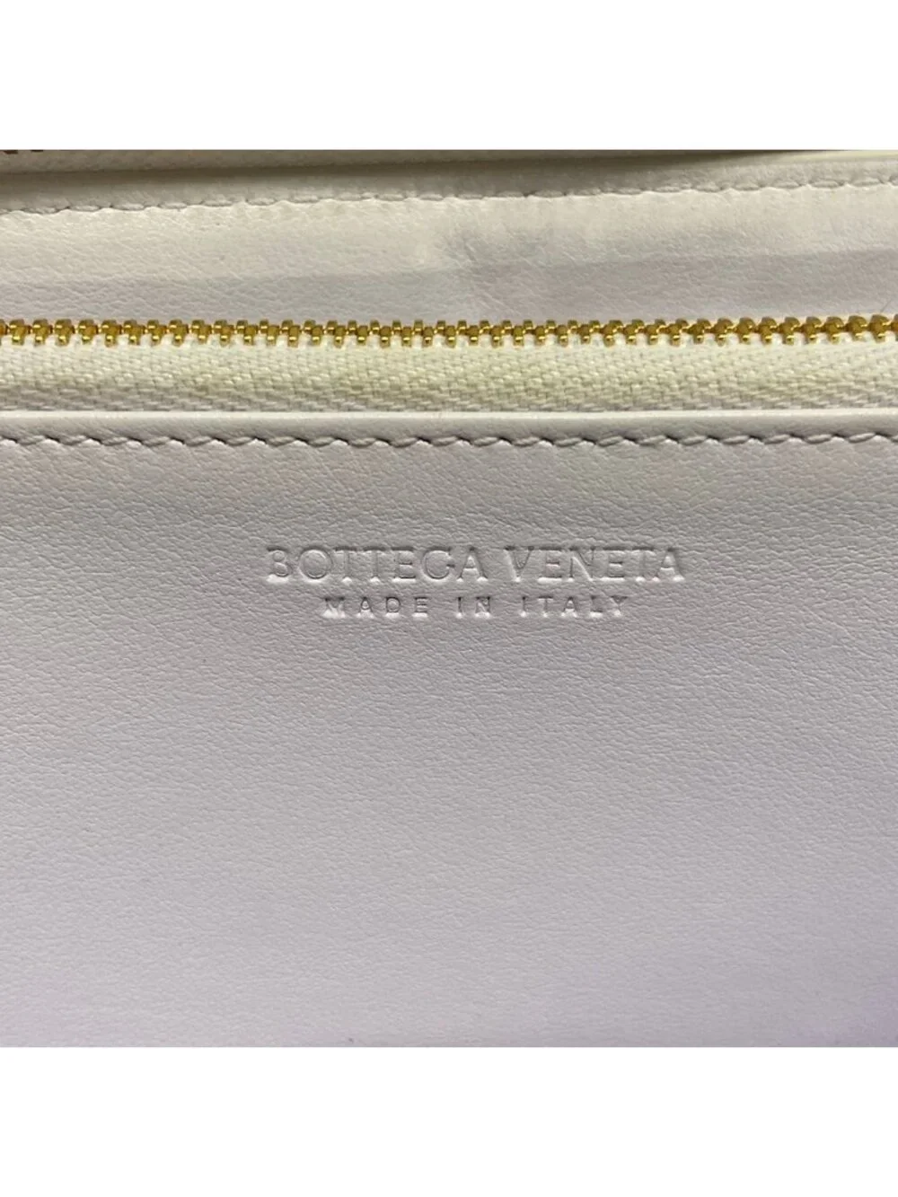Bottega Veneta Wallet Cassette Light Purple Zip Around Leather